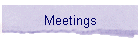 Meetings